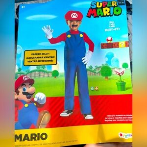 Toddler Boys Mario Coatume